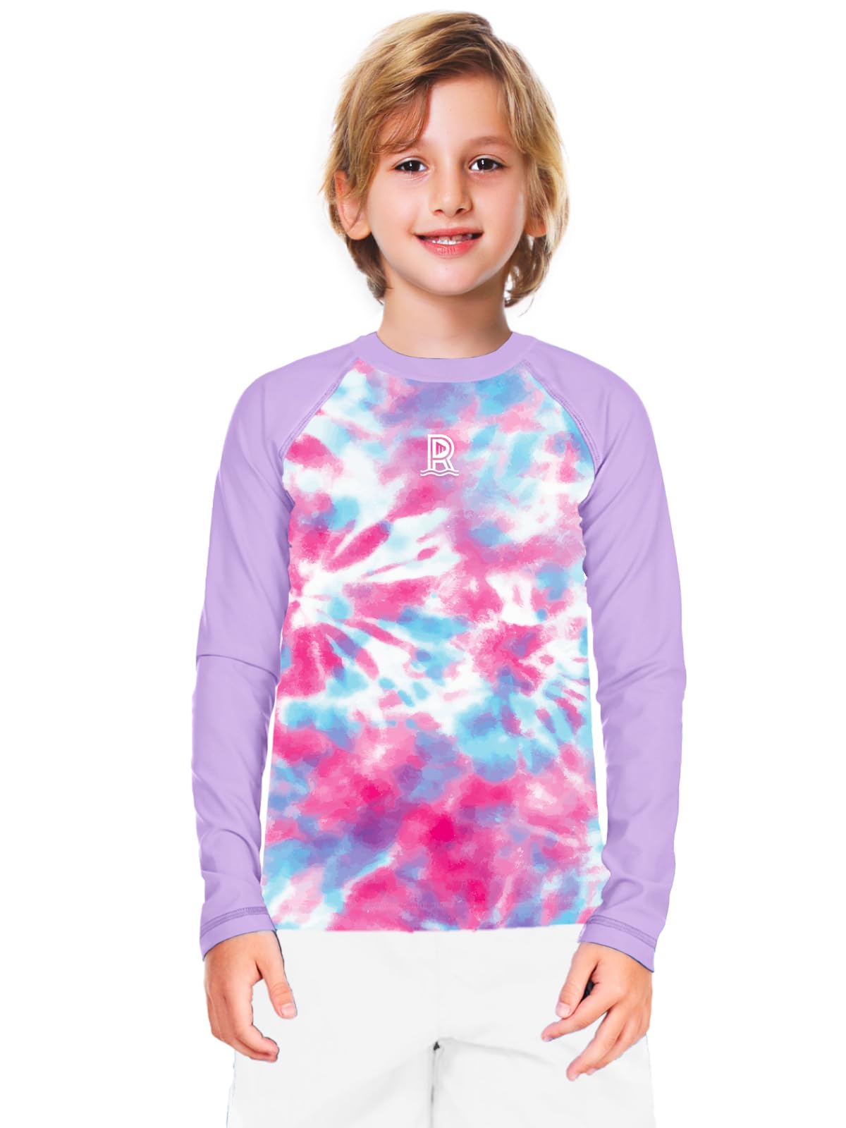 Remimi Boys Girls Long Sleeve Rash Guard UPF 50 Sun Protection Surf Swim Shirt 3-12 Years - Image 3