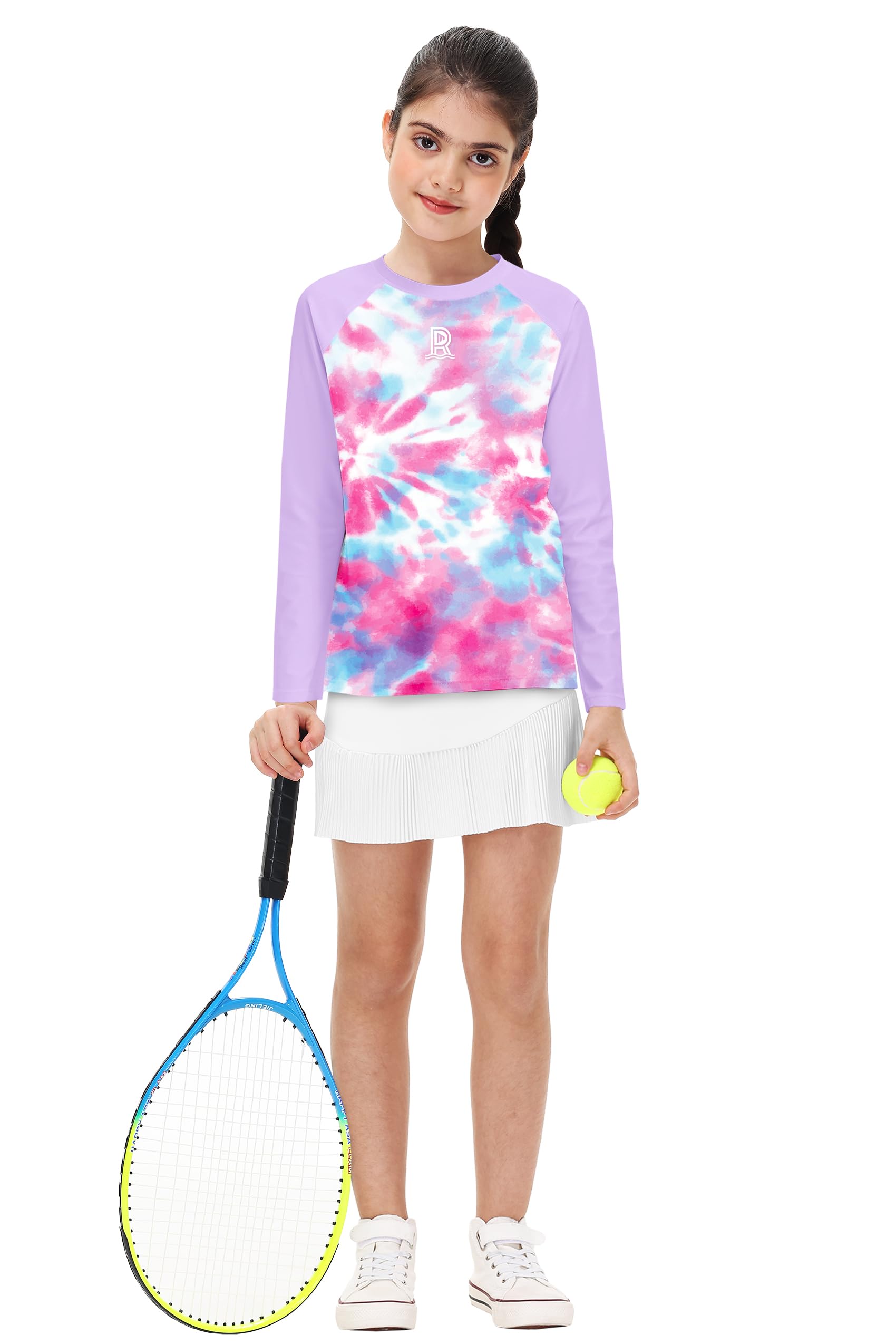 Remimi Boys Girls Long Sleeve Rash Guard UPF 50 Sun Protection Surf Swim Shirt 3-12 Years - Image 4