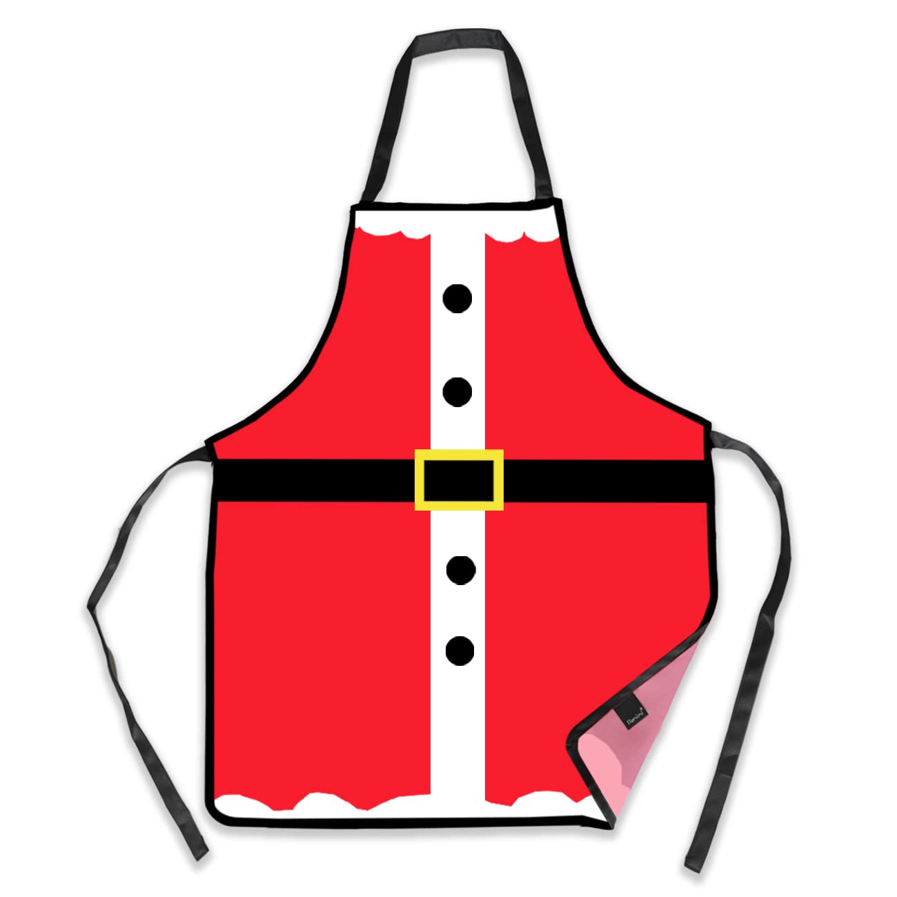 Remimi Christmas Apron Set 2 Pack Waterproof Kitchen Chef Thanksgiving Aprons Parent Child Matching - Image 3