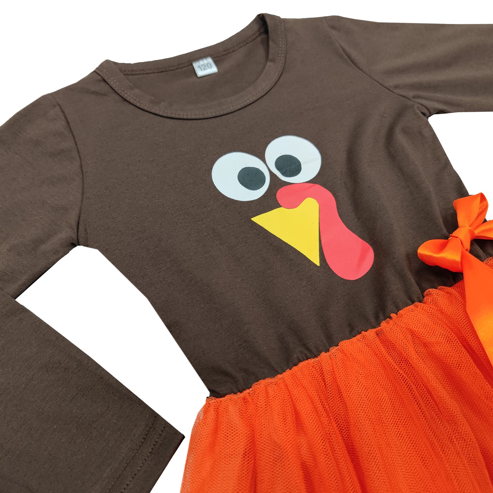 Remimi Christmas Toddler Girl Dress Xmas Ruffle Layered Tutu Dresses 1-6 Years - Image 5