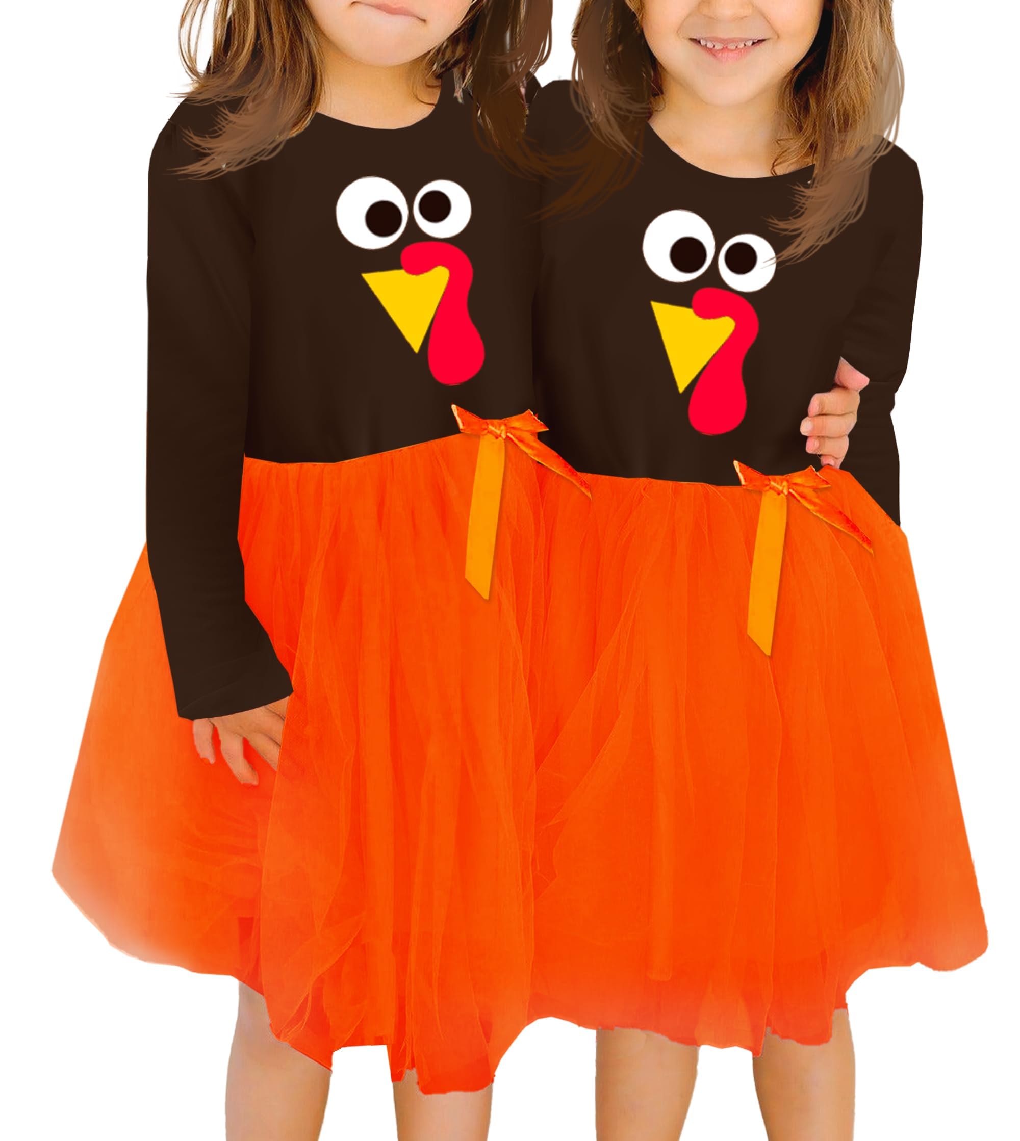 Remimi Christmas Toddler Girl Dress Xmas Ruffle Layered Tutu Dresses 1-6 Years - Image 8