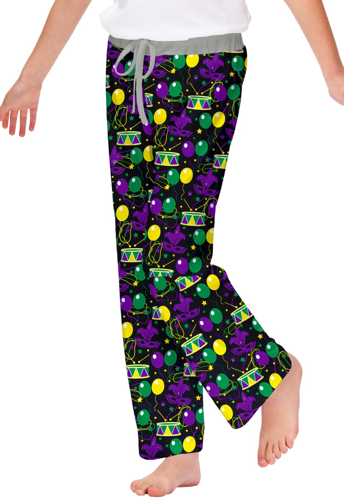 Remimi Girl Boy Plaid Pants Drawstring Summer Casual Loose Bottoms 5-14 Years - Image 7