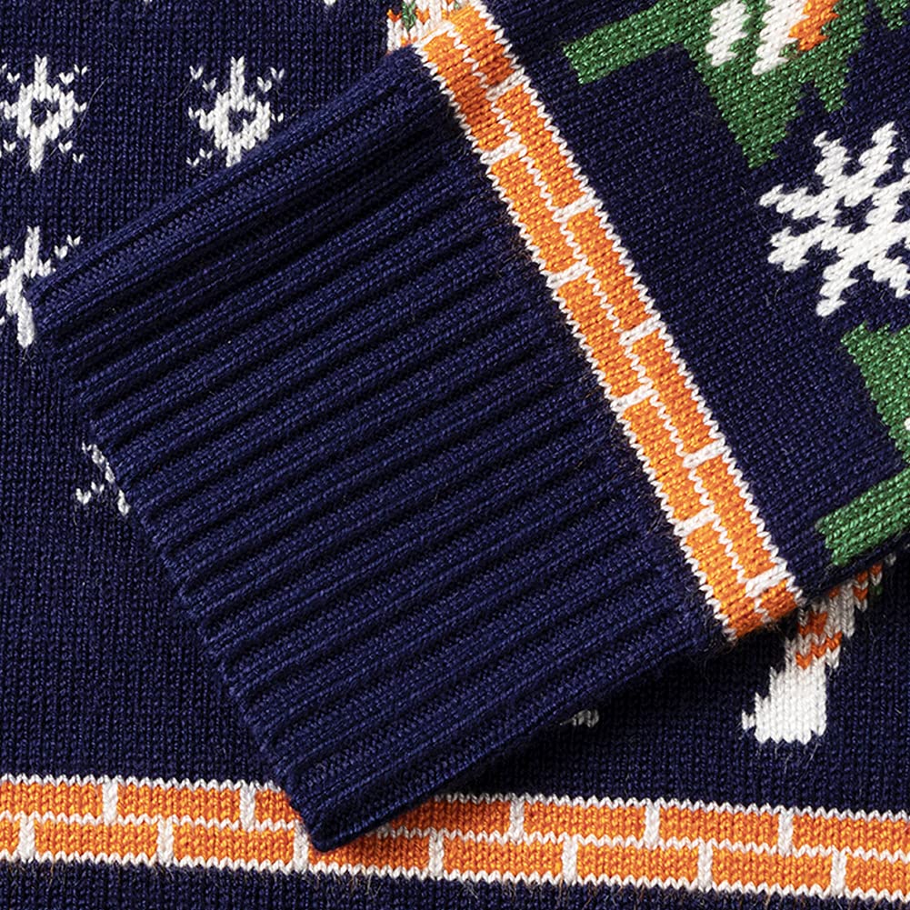 Remimi Kids Christmas Sweater for Toddler Girls Boys Holiday Pullover Top - Image 5