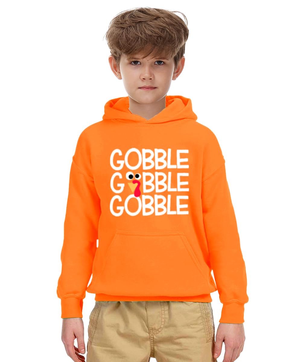 Remimi Unisex Kids Christmas Hoodie Boy Girl Thanksgiving Day Sweatshirt with Pocket 5-14 Years - Image 5