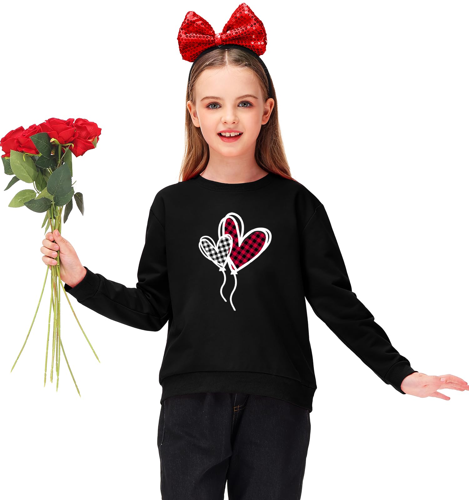 Remimi Unisex Kids St. Patrick's Day Sweatshirt Long Sleeve Mardi Gras Pullover Tops 3-14 Years - Image 4