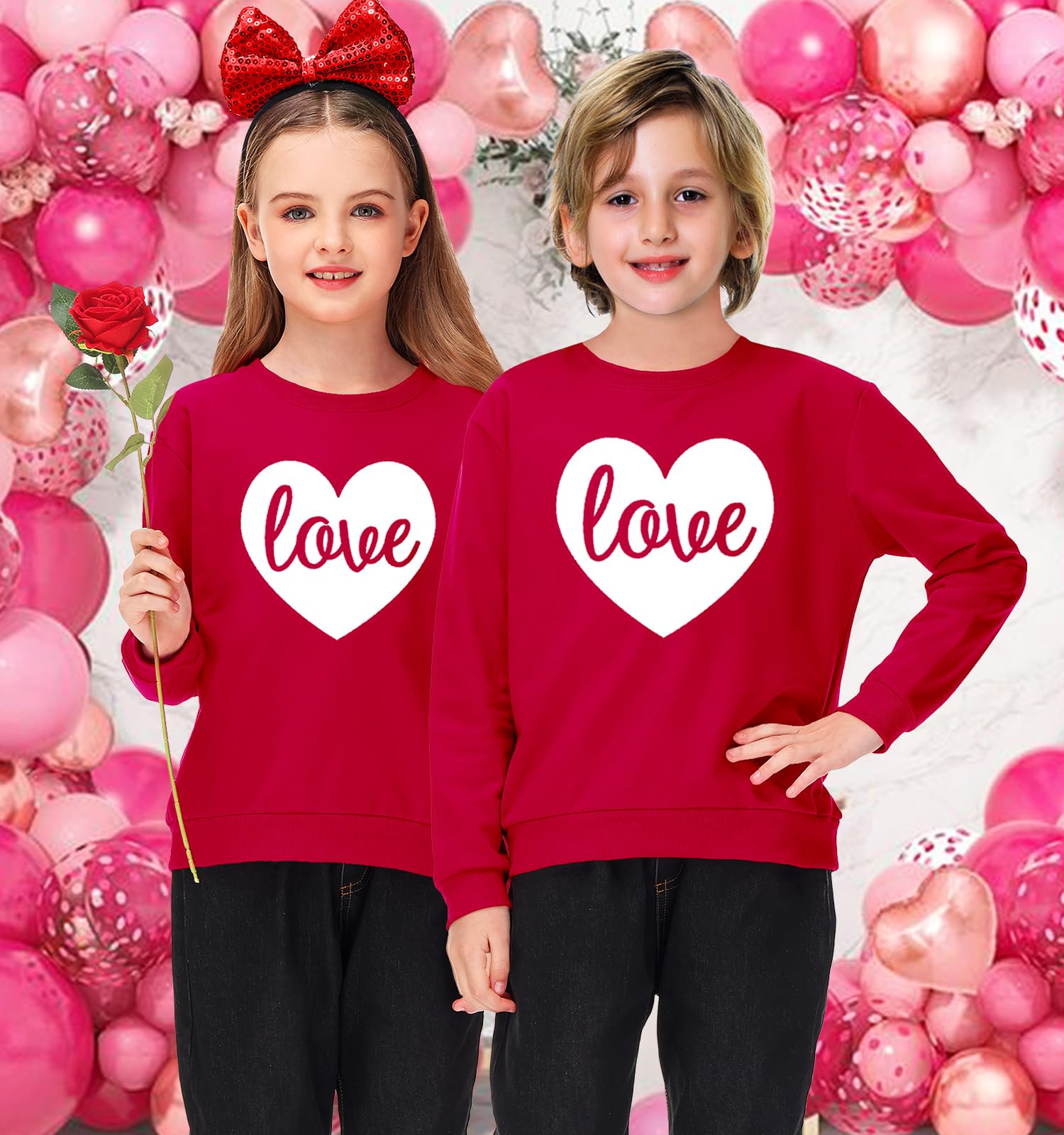 Remimi Unisex Kids St. Patrick's Day Sweatshirt Long Sleeve Mardi Gras Pullover Tops 3-14 Years - Image 3