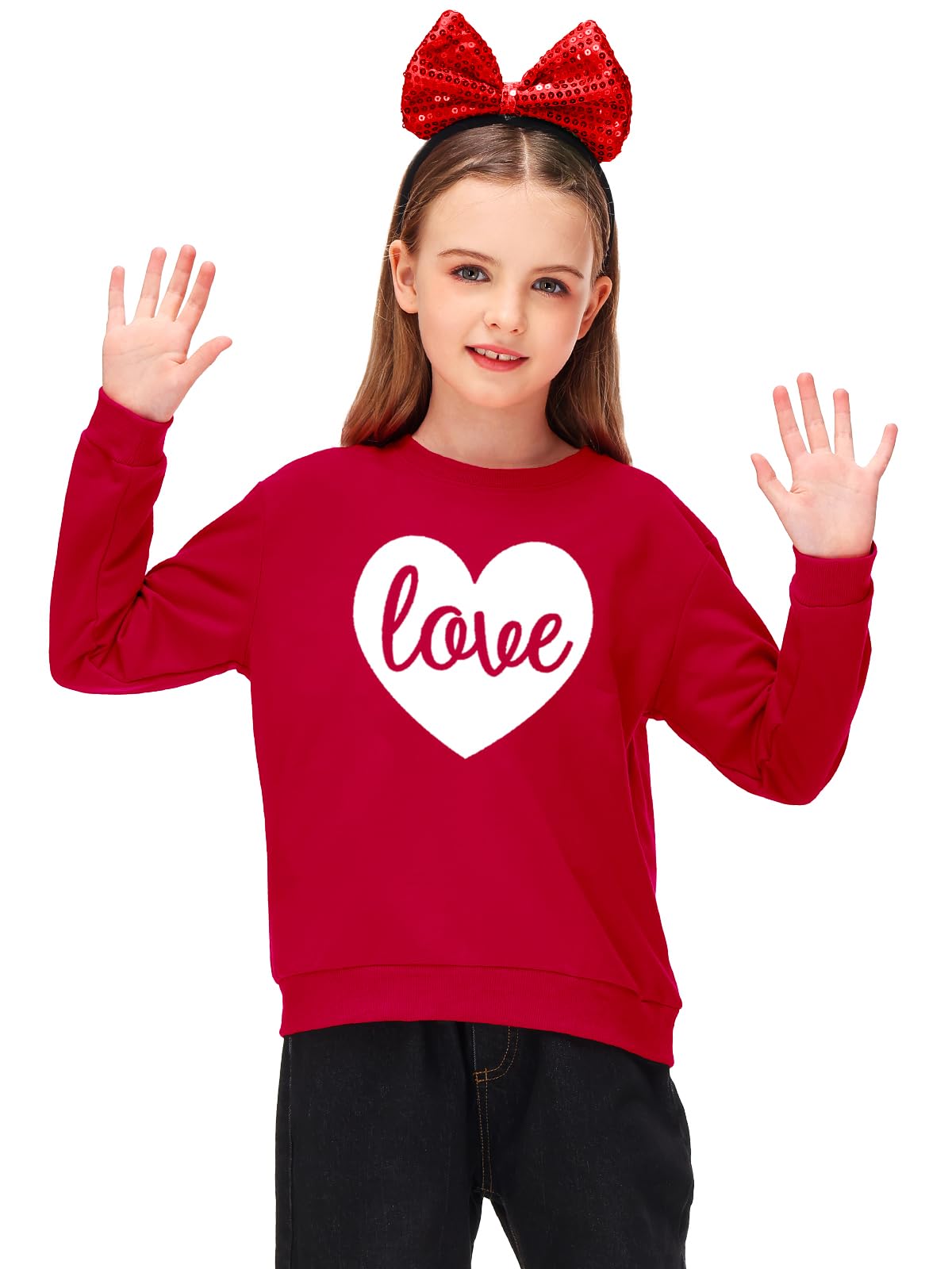 Remimi Unisex Kids St. Patrick's Day Sweatshirt Long Sleeve Mardi Gras Pullover Tops 3-14 Years - Image 5