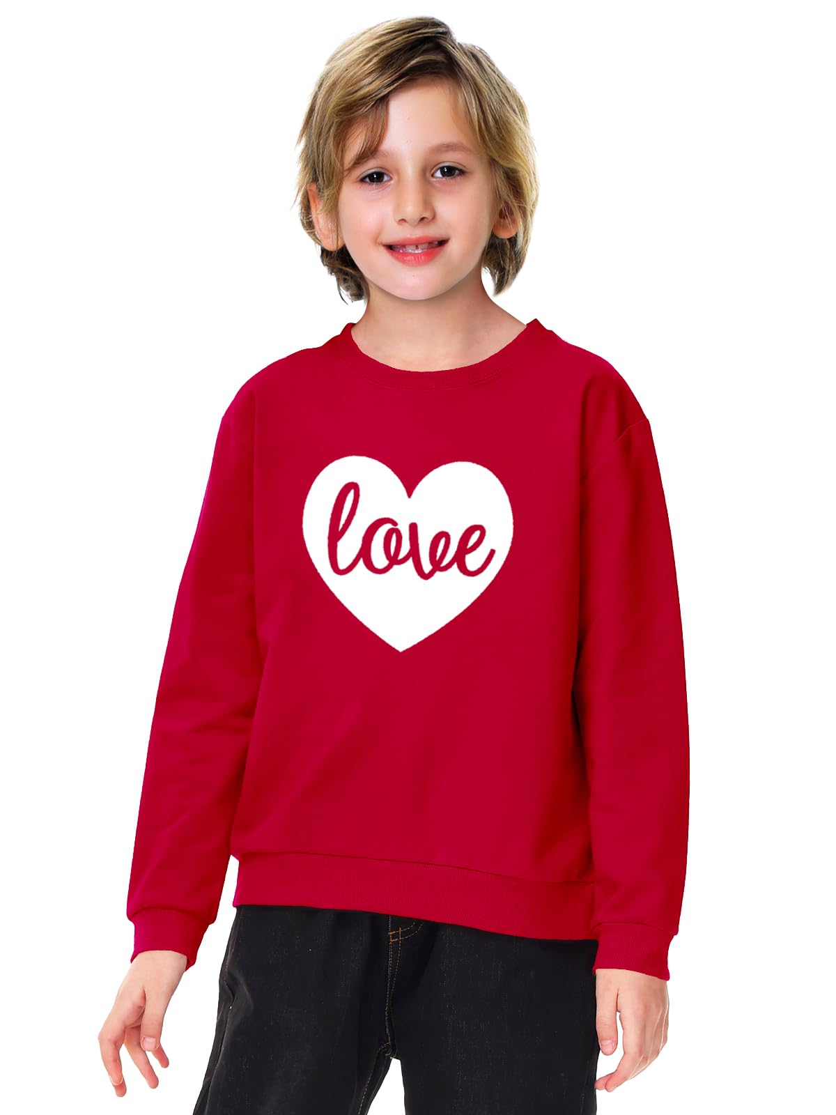 Remimi Unisex Kids St. Patrick's Day Sweatshirt Long Sleeve Mardi Gras Pullover Tops 3-14 Years - Image 6